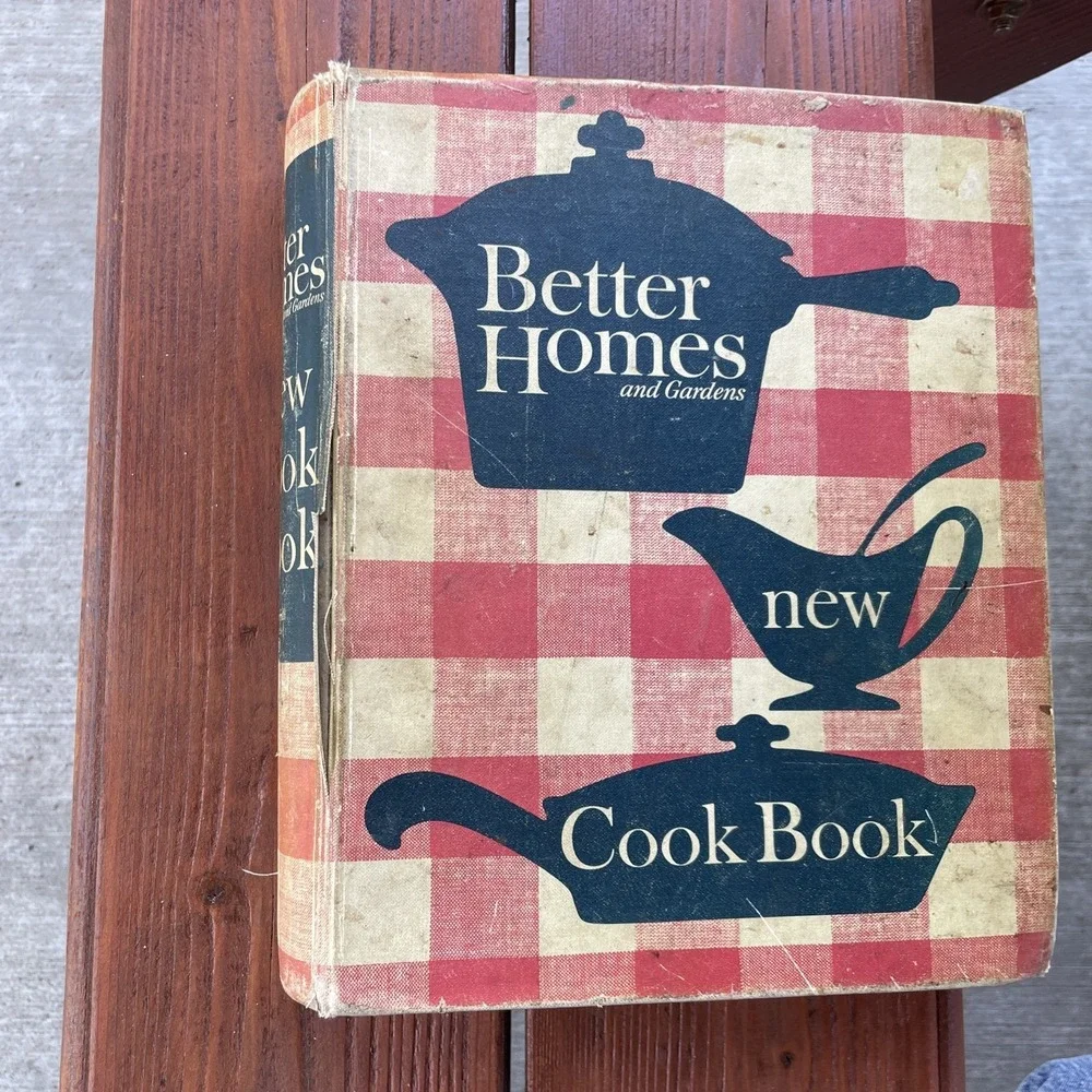 Vintage Better Homes and Gardens‎ New Cook Book 1960's Five-Ring Binder